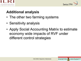 Economic analysis of Rift Valley fever prevention and control options from a multi-sectoral perspective in Kenya