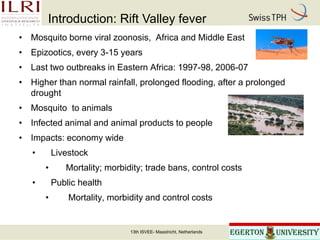 Economic analysis of Rift Valley fever prevention and control options from a multi-sectoral perspective in Kenya