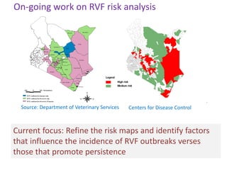Spatial-temporal analysis of the risk of Rift Valley fever in Kenya