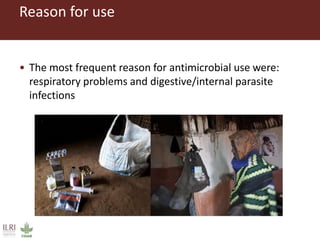 Antimicrobial use in smallholder livestock systems in Ethiopia