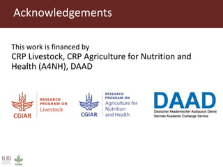 Antimicrobial use in smallholder livestock systems in Ethiopia