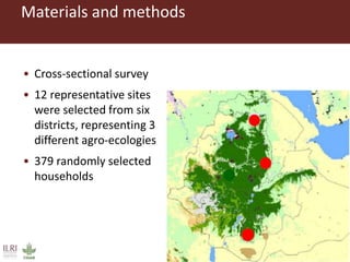 Antimicrobial use in smallholder livestock systems in Ethiopia