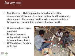 Antimicrobial use in smallholder livestock systems in Ethiopia