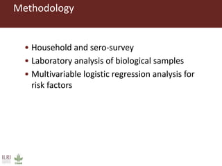 Untangling the respiratory disease complex in small ruminants in Ethiopia