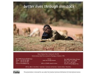 Awareness of zoonoses among smallholder livestock producers in Ethiopia