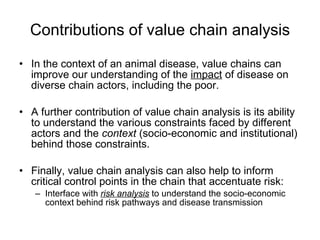The poverty impacts of animal diseases in developing countries: new roles, new demands for economics and epidemiology