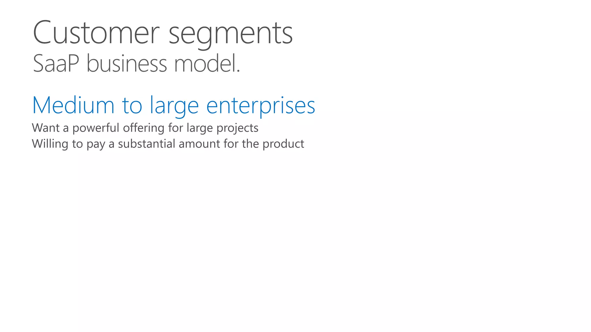 SaaP business model.
 