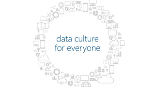 data culture
for everyone
 