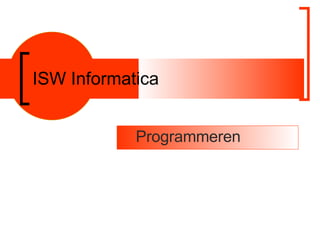 ISW Informatica ,[object Object]