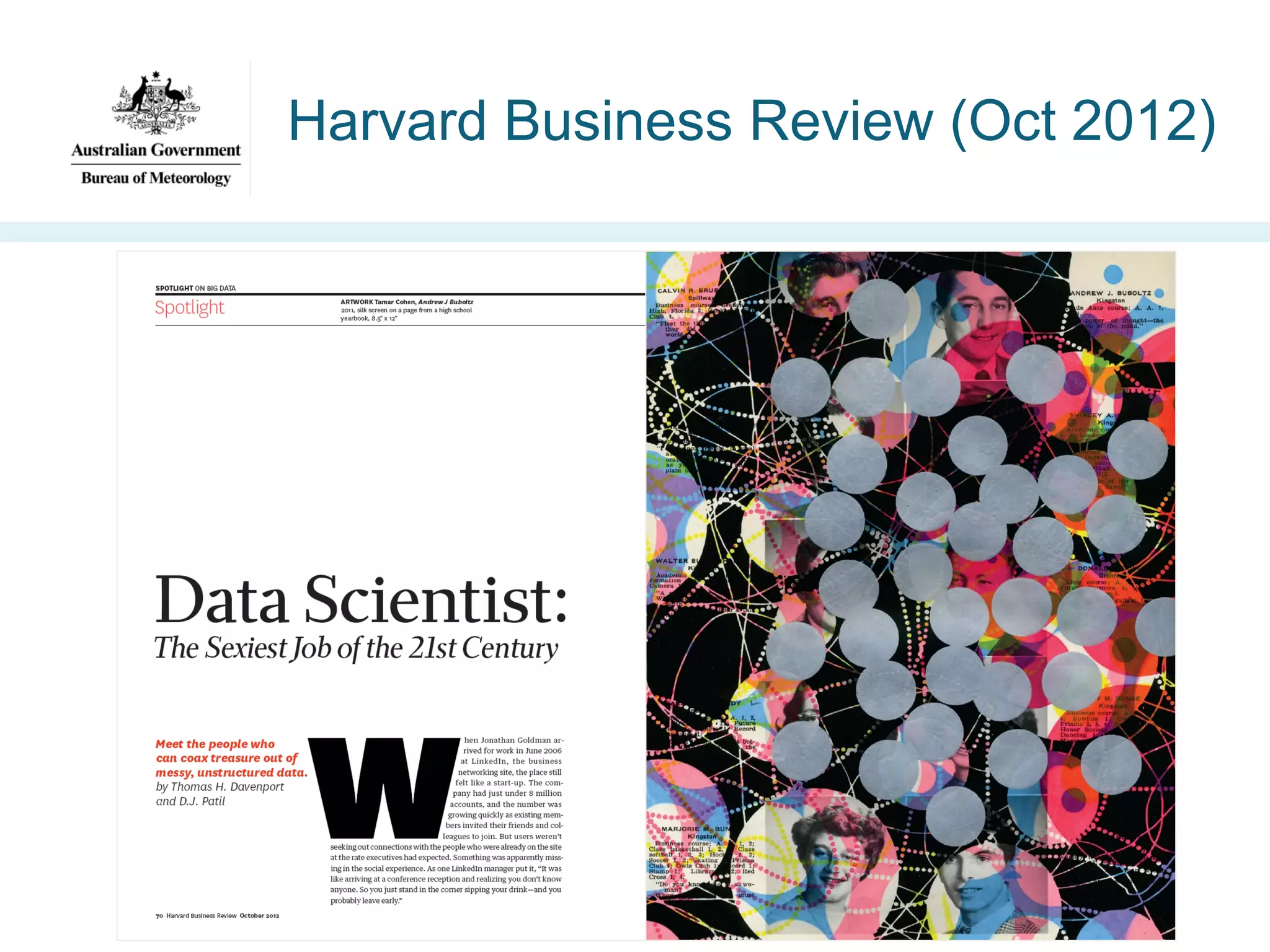 Harvard Business Review (Oct 2012)

 