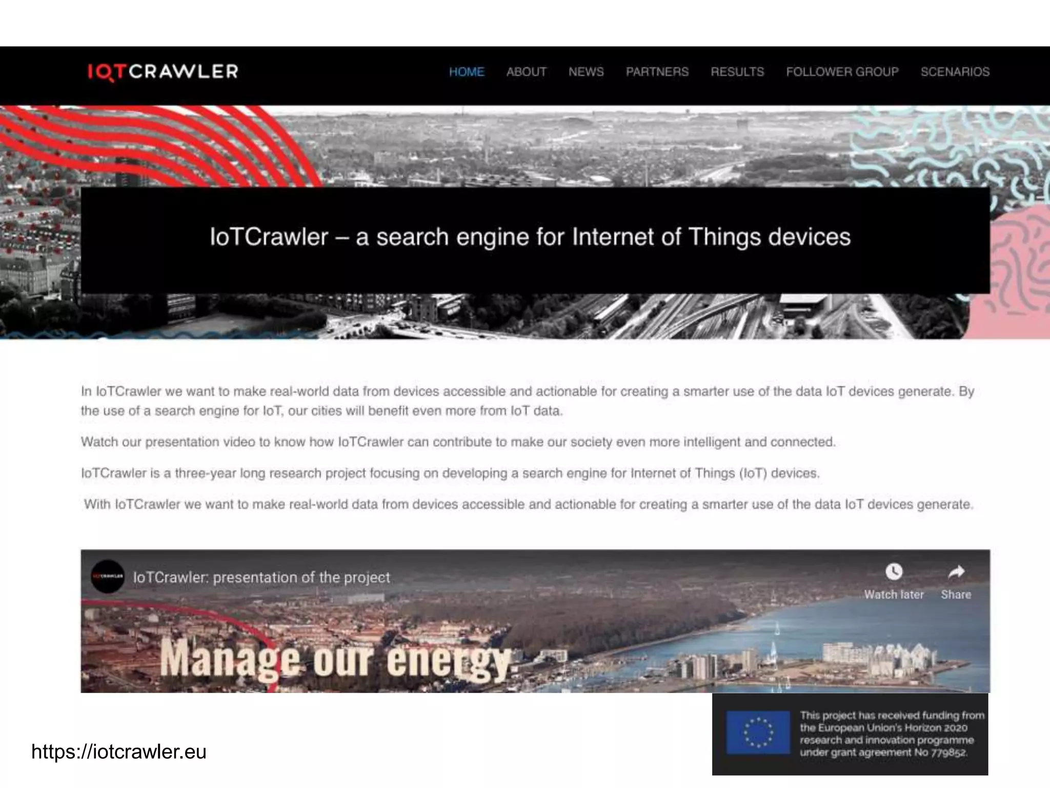 18https://iotcrawler.eu
 