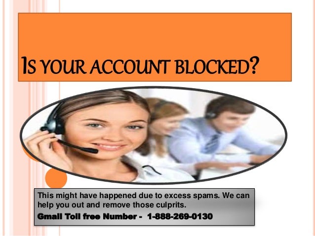 Is your account Gmail blocked