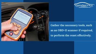 Bmw Pdc Reset