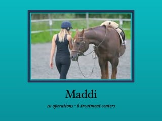 Maddi
10 operations - 6 treatment centers
 