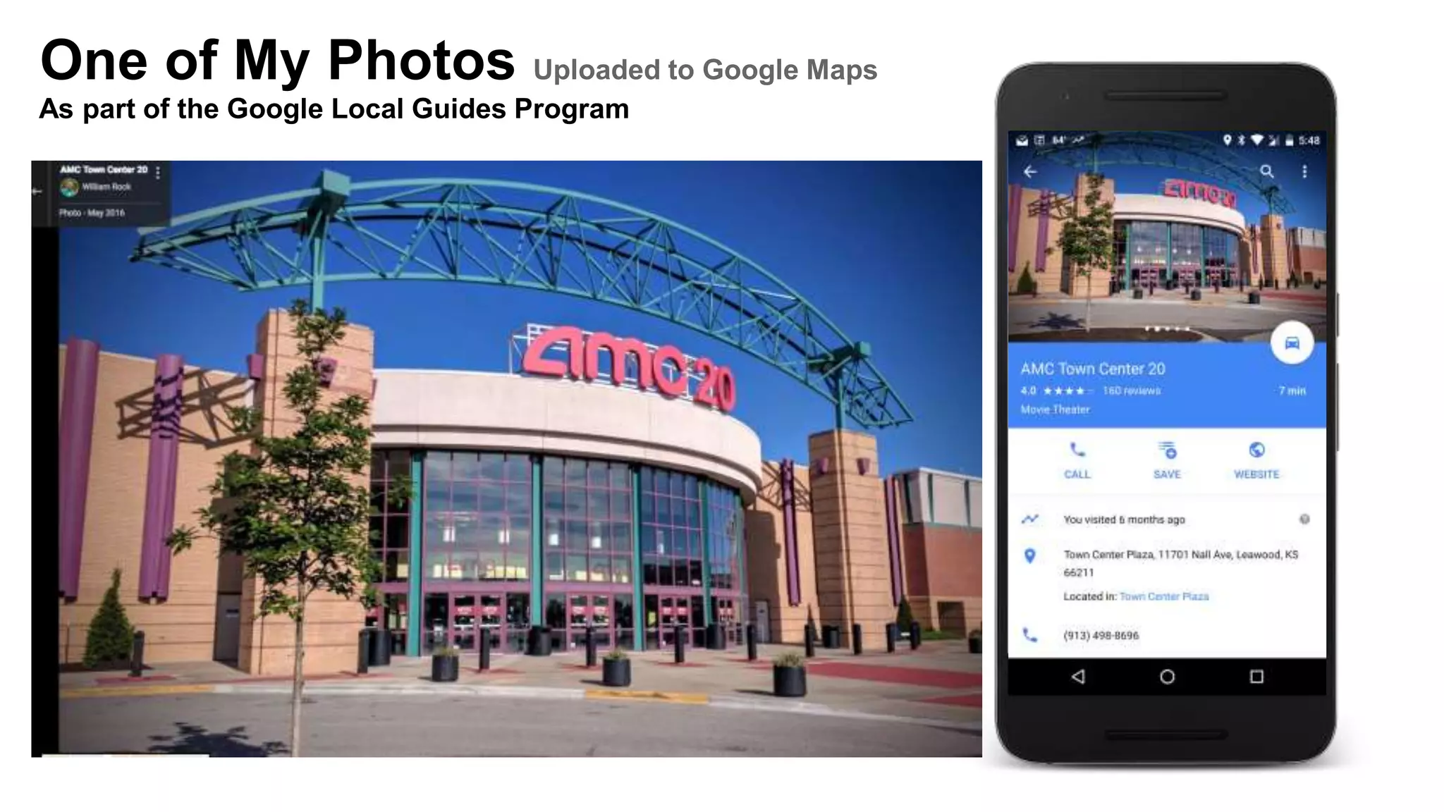 One of My Photos Uploaded to Google Maps
As part of the Google Local Guides Program
 