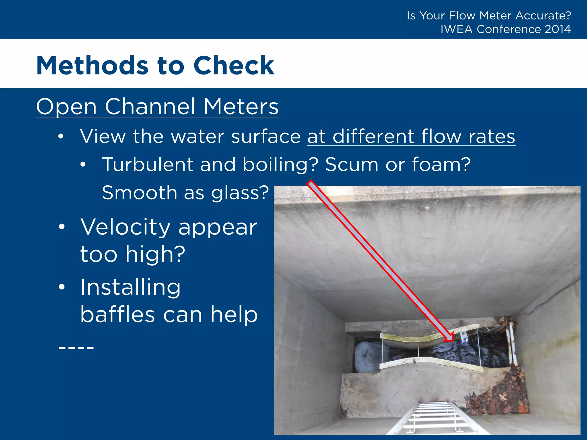 Methods to Check 
• 
• 
• 
•  