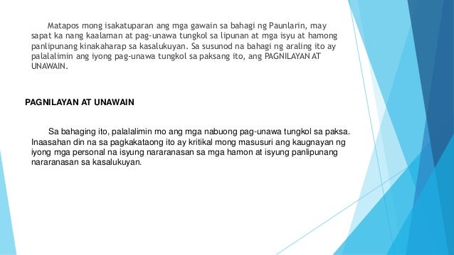 Isyu At Hamong Panlipunan Ap 10