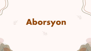 Aborsyon
 
