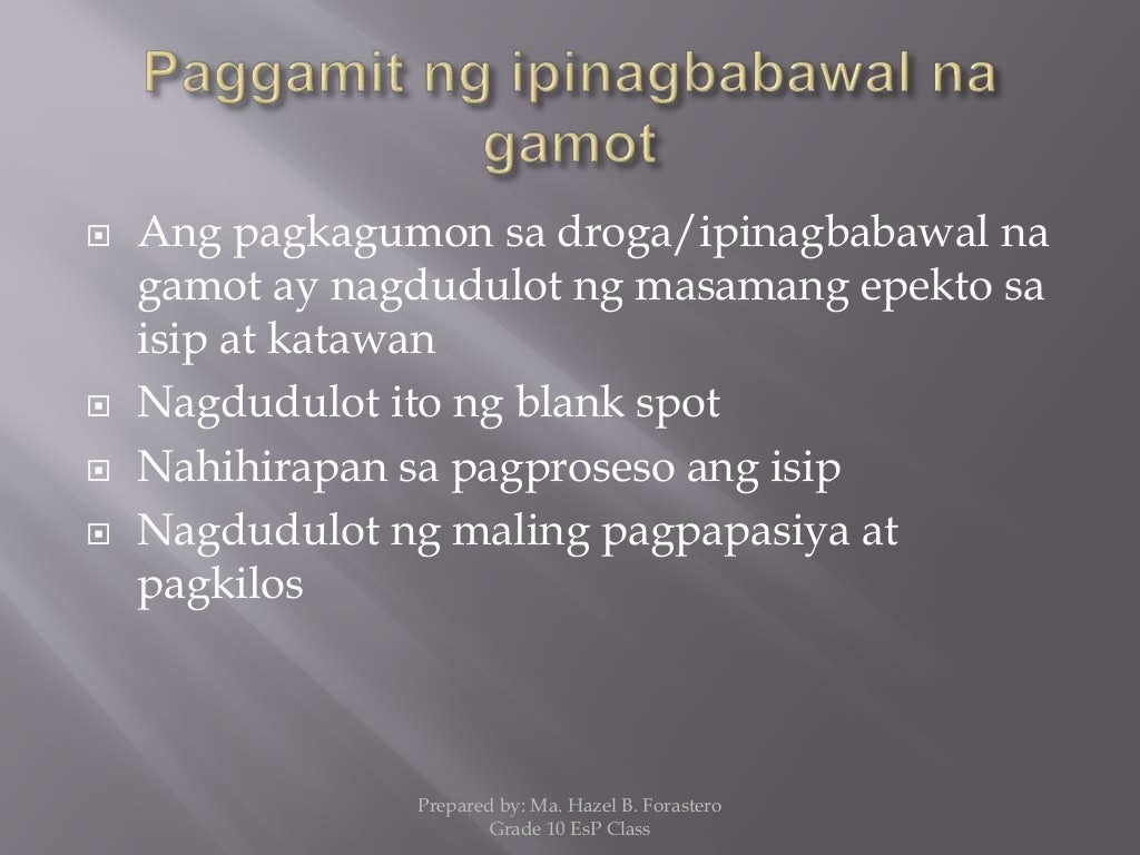Isyung Moral tungkol sa Buhay