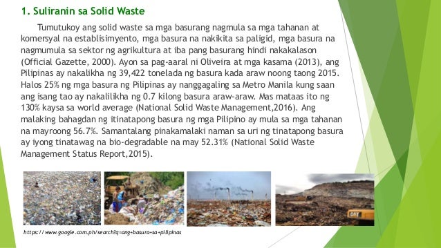 Ano Ang Kahulugan Ng Solid Waste – Halimbawa