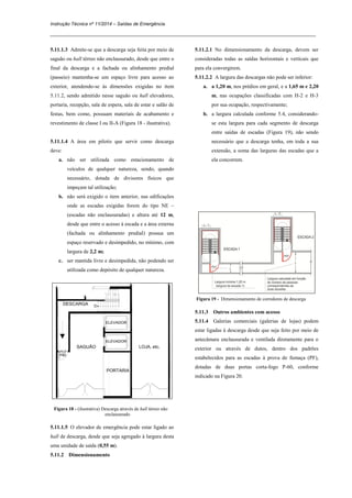 Norma incêndio CBMSP IT 011 saída de emergência | PDF