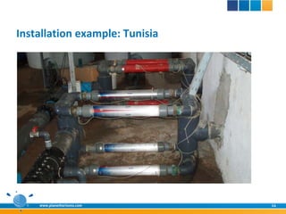 Installation example: Tunisia




    www.planethorizons.com      14
 