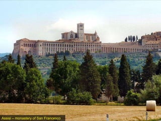 Assisi – monastery of San Francesco 