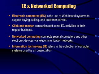 EC & Networked Computing ,[object Object],[object Object],[object Object],[object Object]