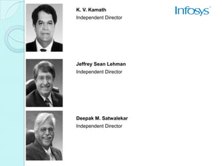 K. V. Kamath
Independent Director




Jeffrey Sean Lehman
Independent Director




Deepak M. Satwalekar
Independent Director
 