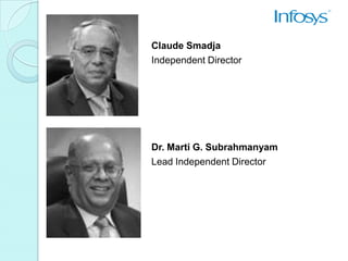 Claude Smadja
Independent Director




Dr. Marti G. Subrahmanyam
Lead Independent Director
 