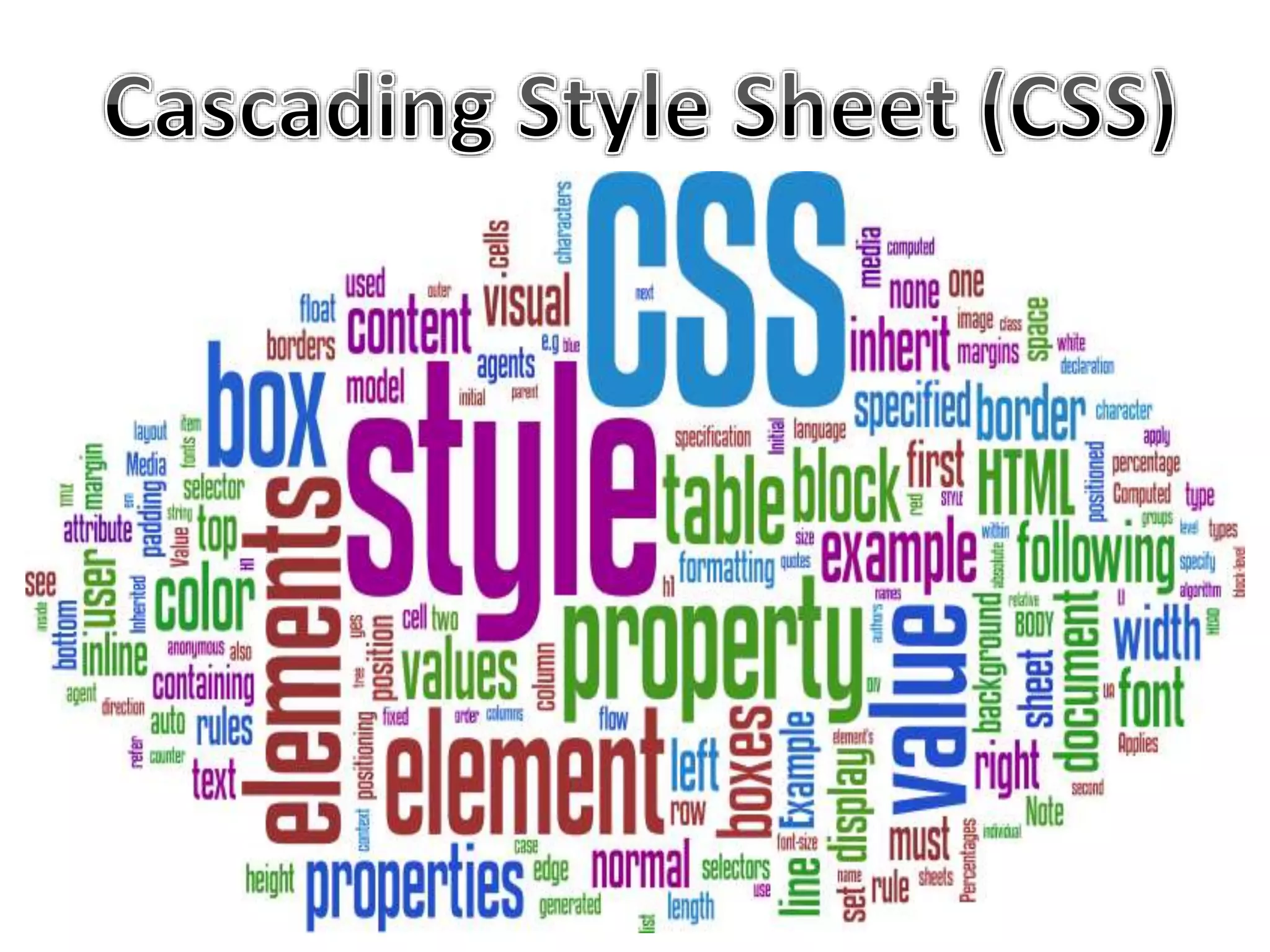 Cascading Style Sheet (CSS) | PPTX
