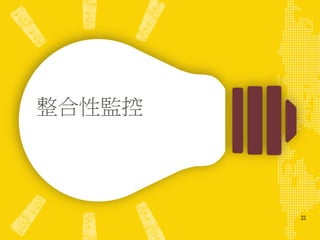 整合性監控
22
 