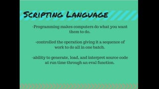 Difference between VBscript & Javascript 