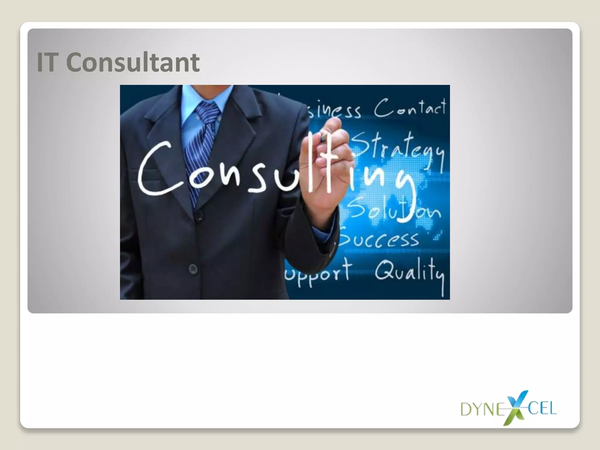 IT Consultant
 