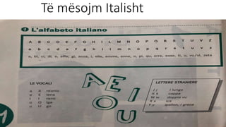 Të mësojm Italisht
 