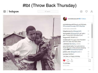 #tbt (Throw Back Thursday)
 