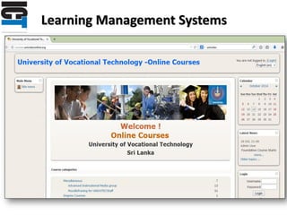 Learning Management Systems
 