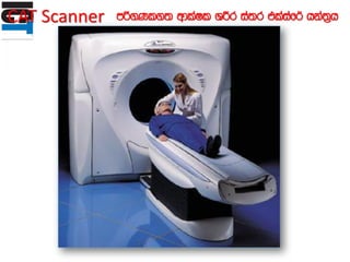 CAT Scanner mß.Kl.; wdlaIl YÍr ia;r tlaiaf¾ hka;%h
 
