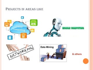 PROJECTS IN AREAS LIKE

Data Mining
& others

 