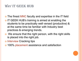 IT GEEK HUB | PPTX
