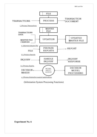 IT-314 MIS (Practicals)