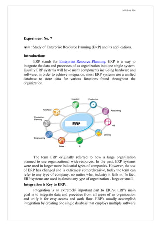 IT-314 MIS (Practicals)