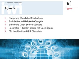 Executive MPA, 2. Juli 2016
E-Government in der Schweiz
23
Unterschiedliche
Preis-Bewertungsmodelle
Quelle: Schulungsunterlagen Bundesamt für Bauten und Logistik BBL
 