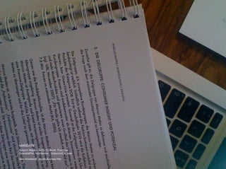 MANDATE
Airport Allgäu, AKG, Collonil, Fructive,
GranataPet, Huhtamaki, Jobscout24 usw.

Mein Arbeitsplatz und ein Business Plan
 