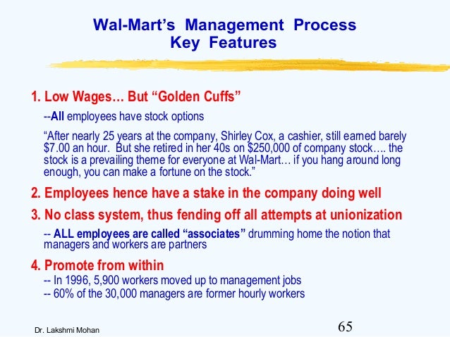 Walmart employee stock options