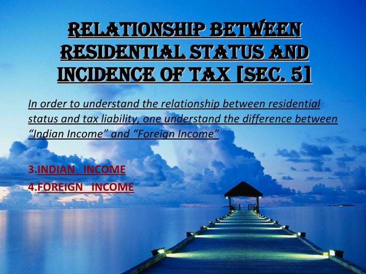 Residential status