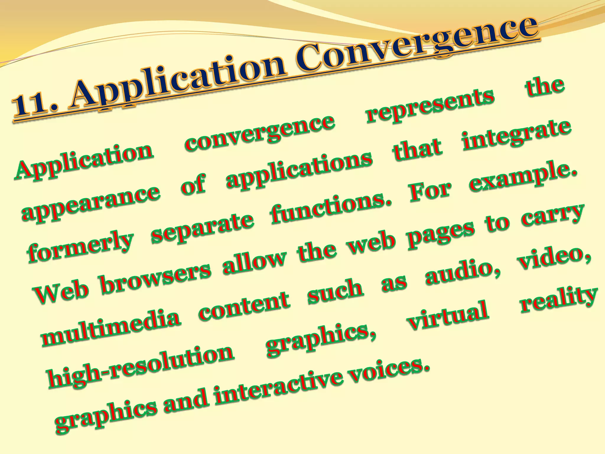 IT-Convergence of Technology