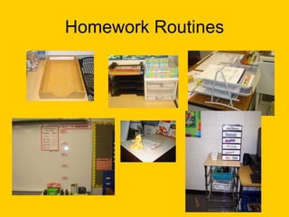 Homework Routines 