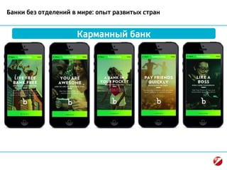 Банки без отделений в мире: опыт развитых стран
Карманный банк
 