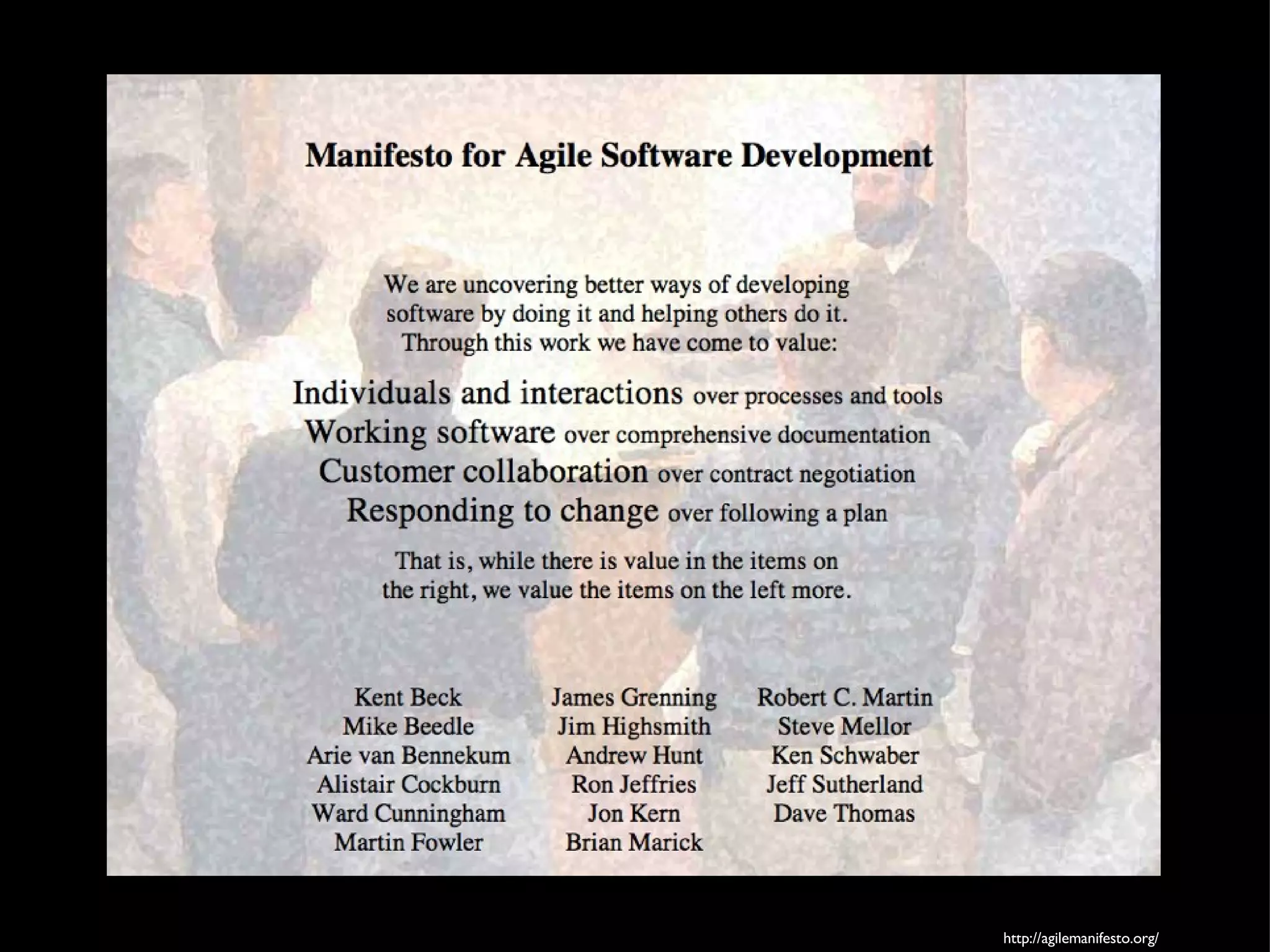http://agilemanifesto.org/ 
